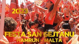 FESTA SAN GEJTANU - HAMRUN 2023 | MALTA | WALKVLOG MEDIA