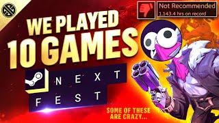 We Played 10 Steam Next Fest Games So You Don’t Have To!