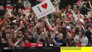 Fairfield hits 70 foot buzzer beater to beat Marist 