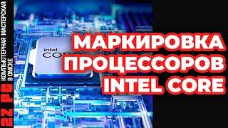 Все о маркировках процессоров INTEL CORE