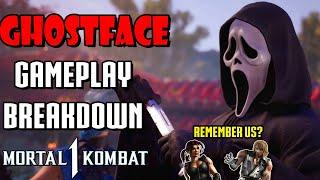 Ghostface is gonna make you Scream! - Mortal Kombat 1 Gameplay Trailer Breakdown