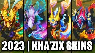 ALL KHA'ZIX SKINS SPOTLIGHT 2023 | League of Legends