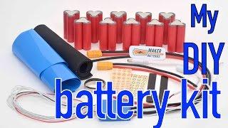 DIY 52V 10.5Ah lithium battery from a kit