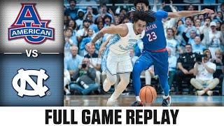 American vs. North Carolina Full Game Replay | 2024-25 ACC Men’s Basketball