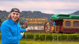 I tried the Napa Valley WINE TRAIN...