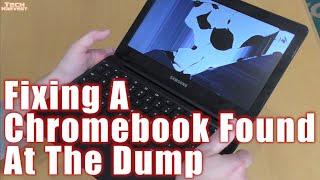 Fixing A Chromebook Found At The Dump - Samsung Chromebook 3 XE500C13-K04US