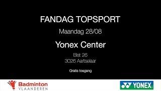 Fandag Topsport Badminton Promo