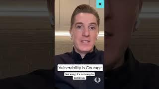 #Vulnerability is #Courage. #menshealth #masculinity #vulnerability #men #podcast