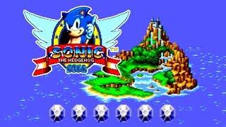 Sonic The Hedgehog (Master System) - All Chaos Emeralds