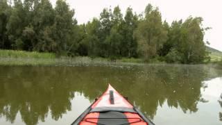 Navegando por el embalse  de Brovales (Jerez de los Caballeros)