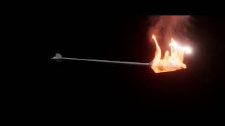 Realistic Fire in Houdini + Hip file ||  Houdini FLAME