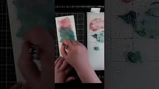 "Unlock Incredible Card Backgrounds with Metallic Textures!" #shorts | card making w/ texture paste