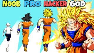 NOOB vs PRO vs HACKER vs GOD in Anime Run