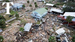 Drone footage reveals Hurricane Helene devastation in Florida