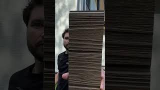 Крепление фиброцементных панелей на кляммеры #kmew #панели