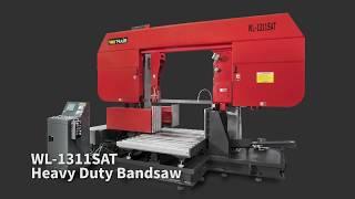 Semi automatic band saw WL-1300SAT -Way Train Bandsaw