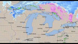 Michigan Weather Forecast  - Monday, Dec. 9, 2024