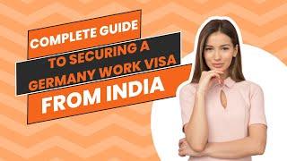 Complete Guide to Securing a Germany Work Visa from India @oasisvisas