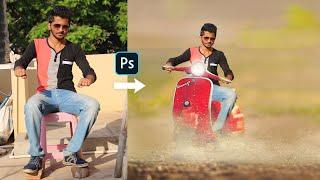 Photo manipulation tutorial in Photoshop | Photoshop Vibes