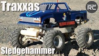 Traxxas Sledgehammer Construction Site Bashing.