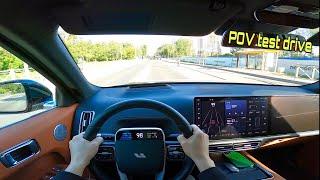 2024 Li L9 1.5 hybrid (450HP) POV test drive