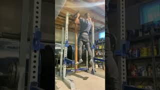 45lb weighted pullups max