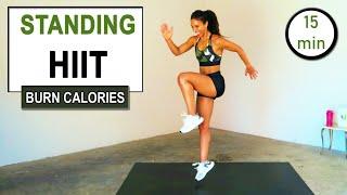 15 min Intense HIIT for Fat Burn | Standing & No Equipment