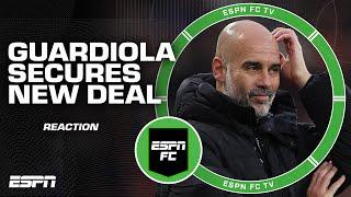 Pep Guardiola agrees to NEW DEAL with Man City  'Changes the immediate outlook' - Hislop | ESPN FC