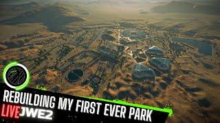 REBUILDING MY FIRST EVER SANDBOX PARK -  Jurassic World Evolution 2