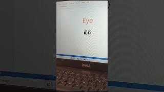 ️ ka symbol banaye ms word me.#laptop #computer #shorts #trending #viral #eyes #excel #window ️