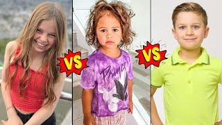 Salish Matter vs Alaia McBroom vs Kids Roma Show Lifestyle Comparison 2024