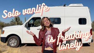 Solo Female Vanlife is SO LONELY! (5 Tips to NOT get Lonely on the Road)