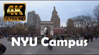 New York University | NYU | Relaxing Walking Tour | 4K