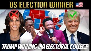 Breaking‼️Trump Is Winning Via Electoral College Votes ~ Joshua Iginla & Francis Attah Speak