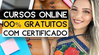 ️ TOP CURSOS ONLINE GRATUITOS com CERTIFICADO GRÁTIS para EDUCAÇÃO ️ | Mari Rel