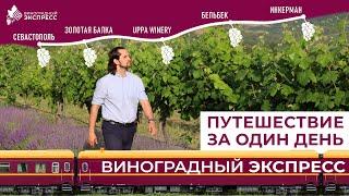 Лучшие винодельни Севастополя. Виноградный Экспресс - гастрономическое путешествие на поезде