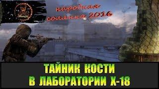 Сталкер Народная солянка 2016 Тайник Кости в Х-18 все места.