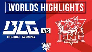 BLG vs LNG Full Highlights | Worlds Swiss Stage 2024 | Bilibili Gaming vs LNG Esports