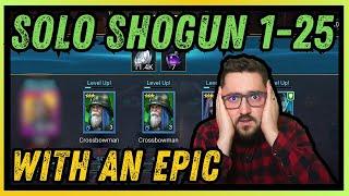  EASIEST Solo Shogun EVER! ALL STAGES  From Zero To Hero Tolf Solo Shogun | RAID SHADOW LEGENDS