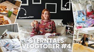 Vlogtober 2024 #4 ️: DIY Bettdecke, Kürbis-Flammkuchen, New In & Abendroutine