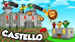 HO SFIDATO A COSTRUIRE un CASTELLO I MIEI AMICI - MINECRAFT ITA