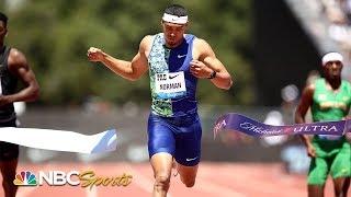 Michael Norman dashes to win at Prefontaine Classic Men's 400m | NBC Sports