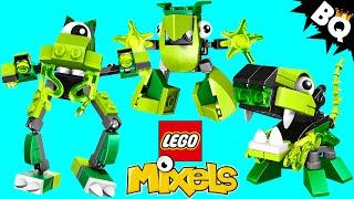 LEGO Mixels Green Glorp Corp Glomp Glurt Torts Collection Review - BrickQueen