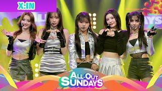 The phenomenal X:IN KPOP Girl Group makes its debut on AOS! | All-Out Sundays