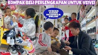 BAWA VEIVEI BELI PAKAIAN DAN KEBUTUHAN LAINNYA, MAMA SENANG TERIMA KASIH KELUARGA ONLINE