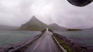 Driving Truck in Lofoten, Norway PoV (Mostly Un-Edited)