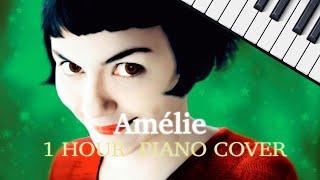 Amélie - Comptine d'un autre été: 1 Hour Piano Cover (1 Hour Piano Version, Slowed + Reverb)