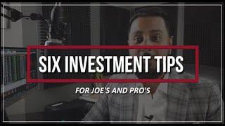 MY TOP INVESTMENT TIPS