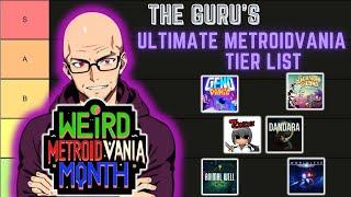 The Guru's Ultimate Metroidvania Tier List: Weird Metroidvania Month