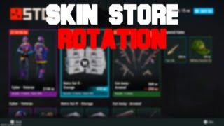 NEW SKIN STORE Rotation - Rust Console Edition